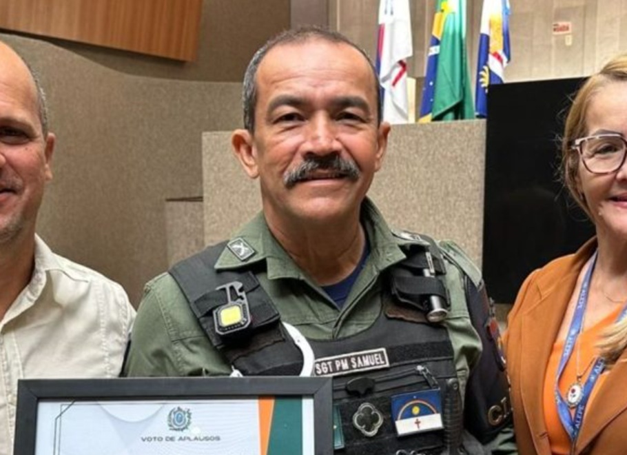 O policial militar Samuel de Araújo Lima./Foto: Divulgação/Associação Pernambucana dos Cabos e Soldados PM e BM