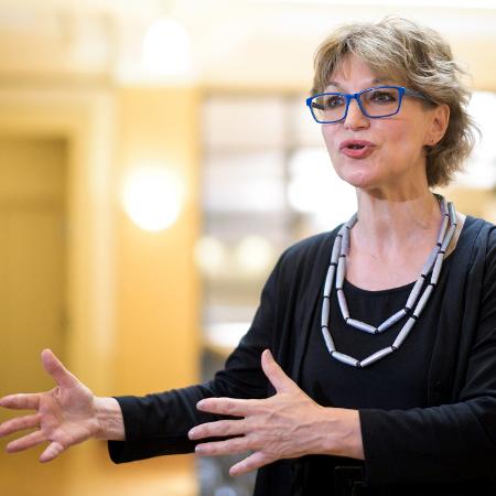 A secretária-geral do organismo, Agnès Callamard/Fabrice Coffrini/AFP