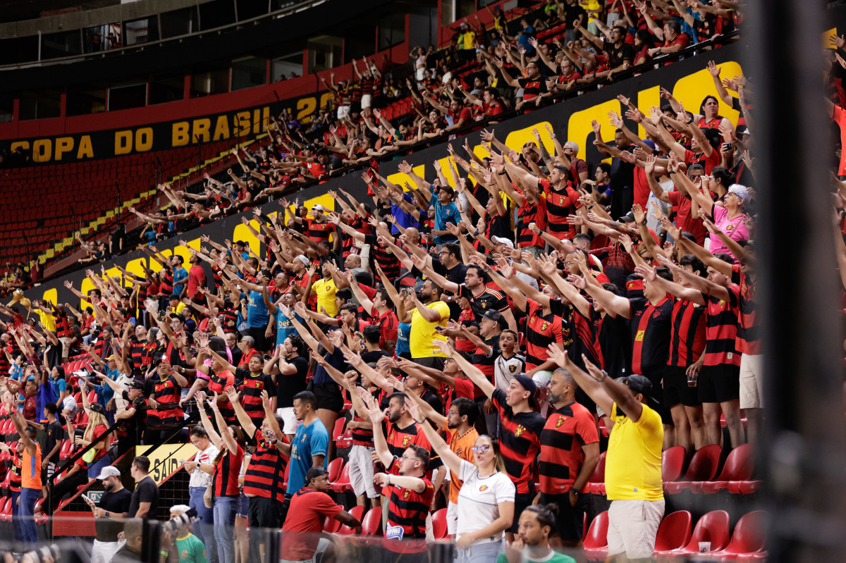 Torcida do Sport na Ilha do Retiro/Paulo Paiva/Sport