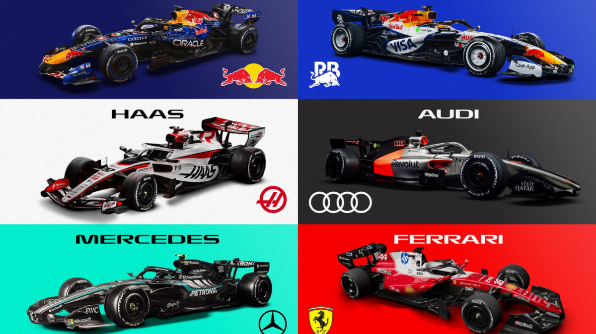 Carros da Fórmula 1 2026/Divulgação/F1