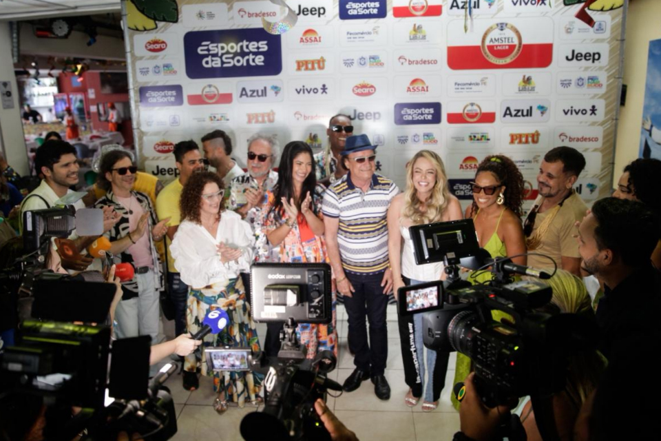 Atrações do Galo da Madrugada foram anunciadas na coletiva desta terça
/MARINA TORRES/DP