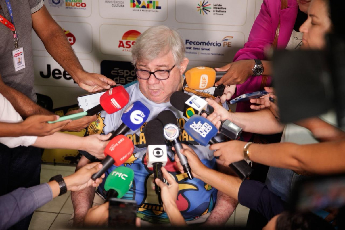 Romulo Meneses, Presidente do Galo da Madrugada (Foto: Marina Torres/DP)