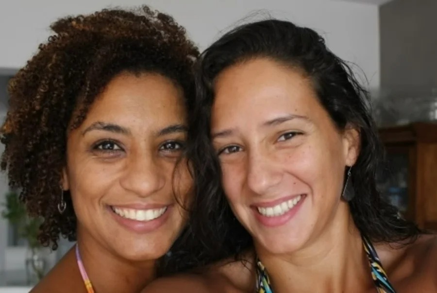Marielle Franco e Mônica Benício/Reprodução/Redes sociais