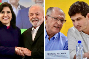 Simone Tebet e Lula; Alckmin e Jo&atilde;o Campos