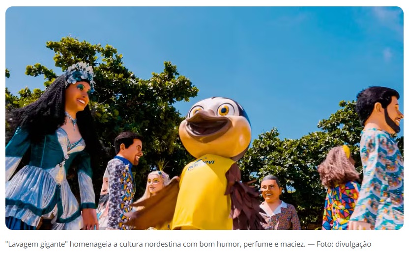 Boneco de bem-te-vi participa do Desfile de Bonecos Gigantes de Olinda/Foto: Divulgação