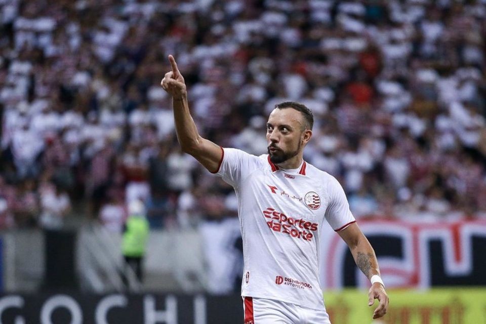 Paulo Sérgio, atacante do Náutico/Rafael Vieira / CNC