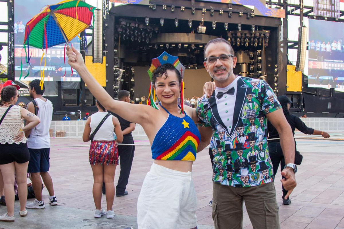 Liz Albuquerque brinca o carnaval desde pequena graças ao irmão, que é admirador da festa (Foto: Karol Rodrigues/DP Foto)