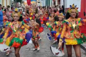 Cortejo abriu carnaval de Olinda
