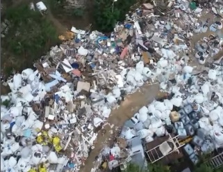 Administração de Fernando de Noronha determina retirada de 400 toneladas de lixo da ilha até esta sexta (13)/Reprodução/redes sociais