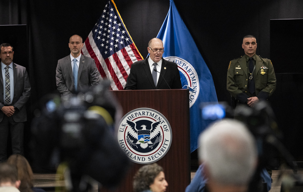 
Czar da fronteira da Casa Branca, Tom Homan/Getty Images via AFP