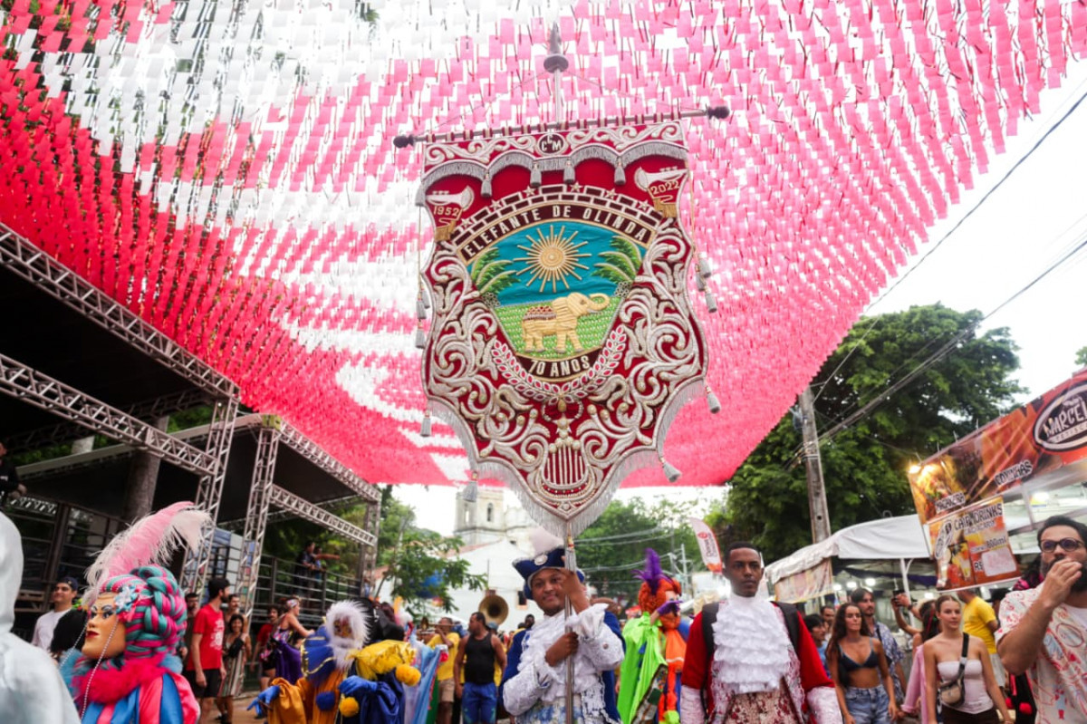 Cortejo abriu Carnaval 2026 em Olinda (Crysli Viana/DP Foto)