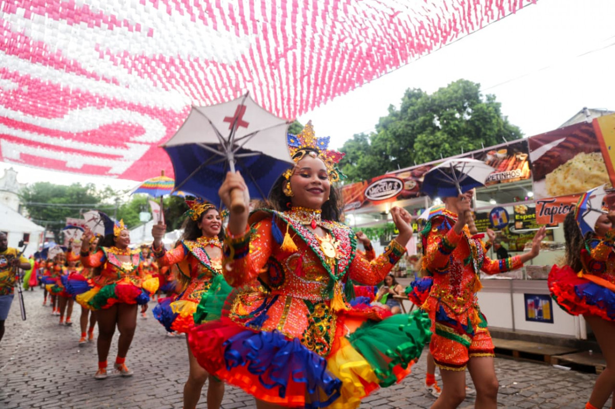 Cortejo abriu Carnaval 2026 em Olinda (Crysli Viana/DP Foto)