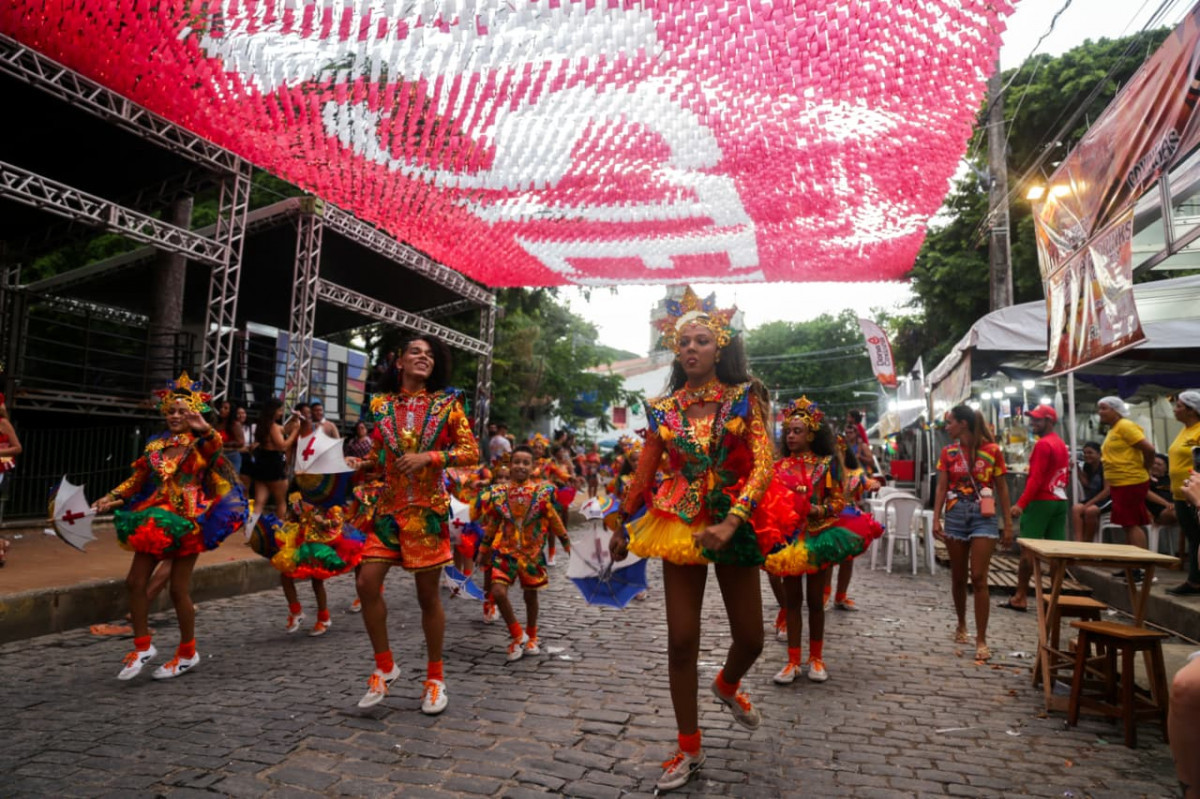 Cortejo abriu Carnaval 2026 em Olinda (Crysli Viana/DP Foto)