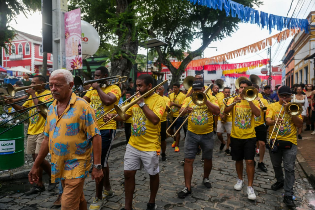 Cortejo abriu Carnaval 2026 em Olinda (Crysli Viana/DP Foto)