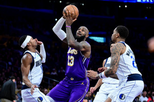 LeBron James, ala do Los Angeles Lakers 