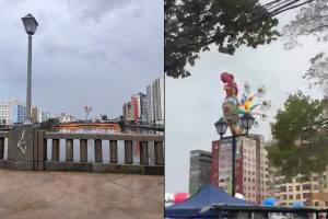 A "tend&ecirc;ncia &eacute; de redu&ccedil;&atilde;o das chuvas nas pr&oacute;ximas horas", diz a Prefeitura do Recife