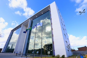 Sede da Compesa, no Recife