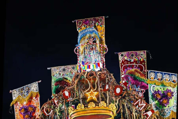 Escola de samba Grande Rio homenageia Movimento Manguebeat no carnaval 2026/Foto: Reprodução/Instagram