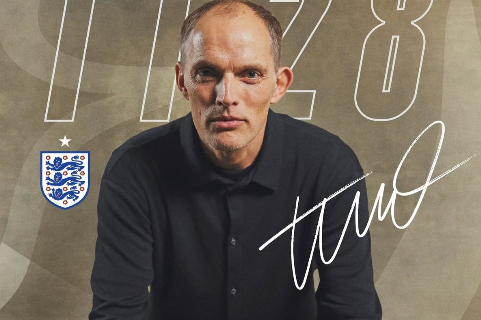 Thomas Tuchel, técnico da Inglatera/Divulgação/Inglaterra