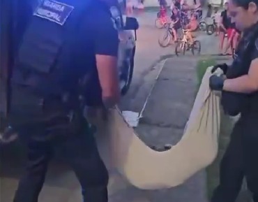  O animal não resistiu aos ferimentos e morreu./Reprodução/Redes sociais