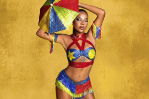 Ludmilla homenageia frevo em show no Marco Zero