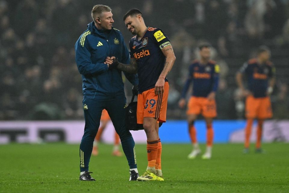 Bruno Guimarães, volante do Newcastle/GLYN KIRK / AFP