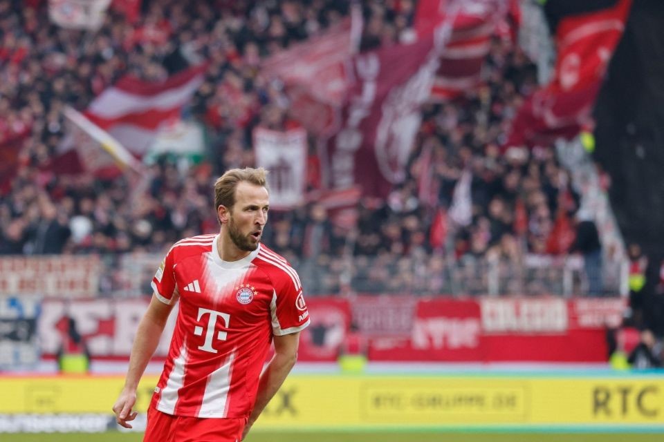 Harry Kane, atacante do Bayern de Munique/FOCKE STRANGMANN / AFP