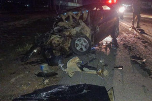 V&iacute;tima morreu no local.