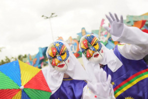 Papangus coloriram as ruas de Bezerros 