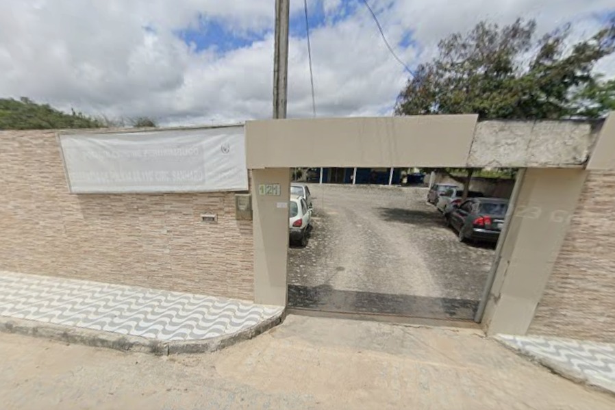 Delegacia de Sanharó./Foto: Reprodução/Google Street View
