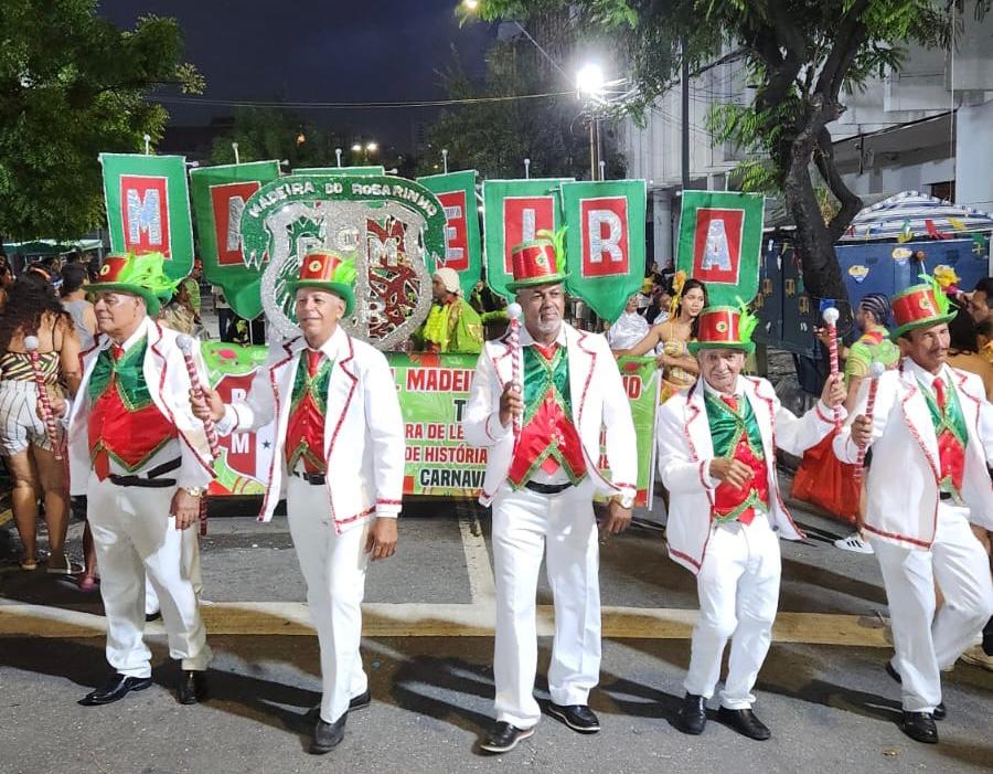 Bloco Madeira do Rosarinho está completando 100 anos/Marília Parente/DP