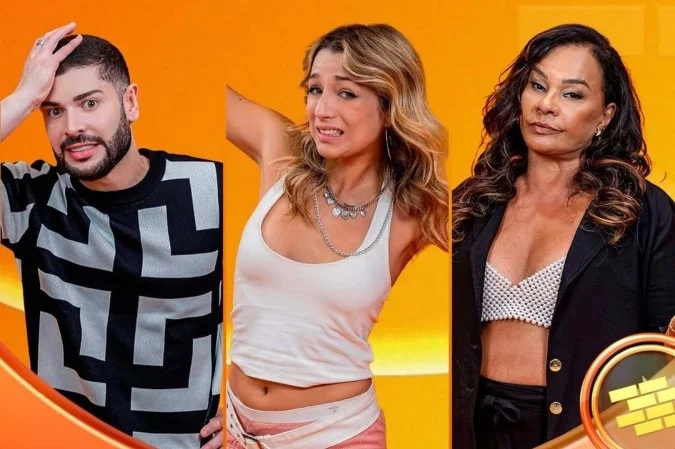 BBB 26: Marcelo, Solange Couto e Samira estão no Paredão/Divulgação
