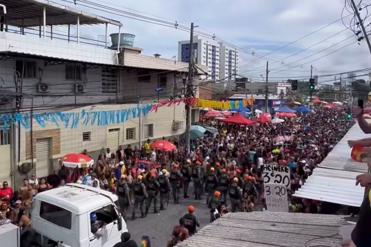 'Os Irresponsáveis' agita foliões na Zona Norte do Recife/Foto: Reprodução/Instagram