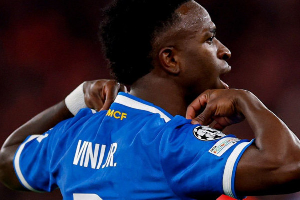 Vin&iacute;cius J&uacute;nior, do Real Madrid