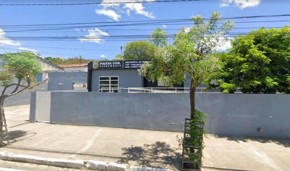 Delegacia da Polícia Civil de Bom Conselho/Foto: Reprodução/Google Street View