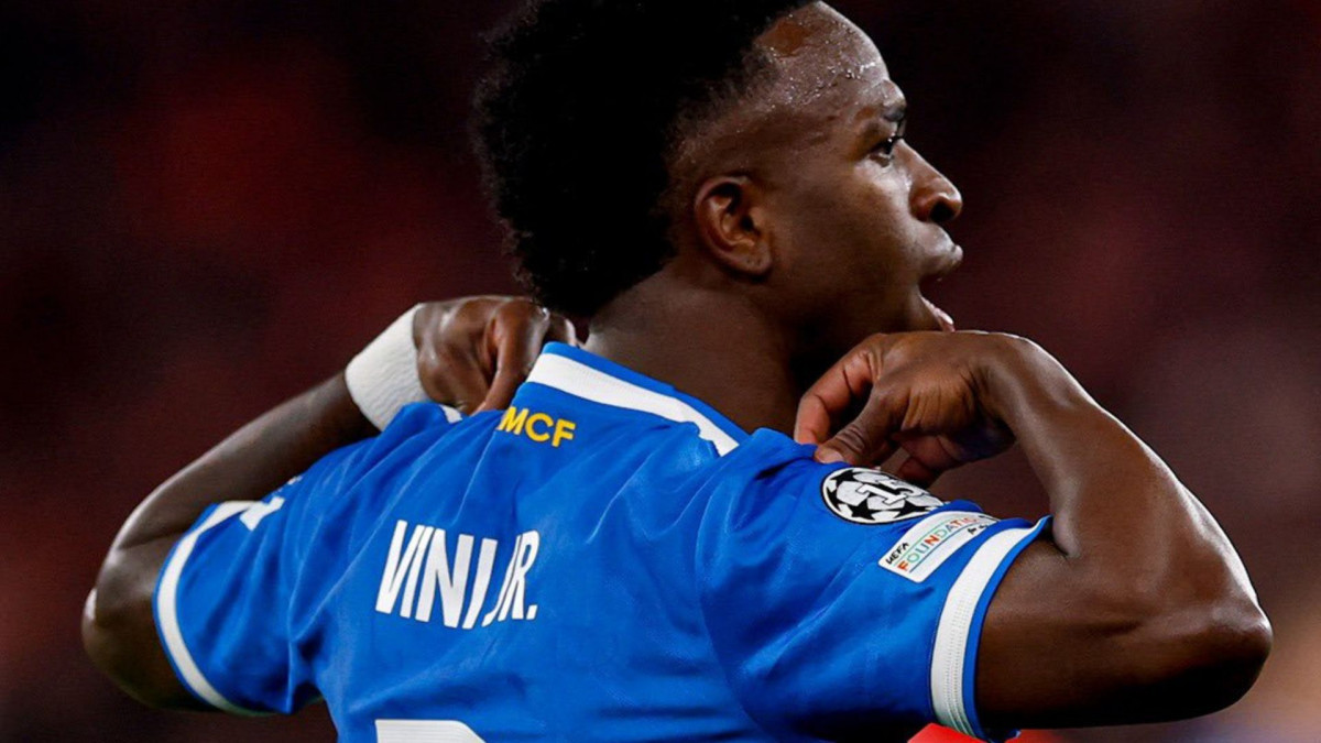 Vinícius Júnior, do Real Madrid/Divulgação/SCR
