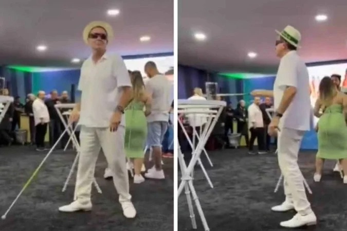 Eduardo Paes é criticado após imitar pessoa com deficiência/Reprodução