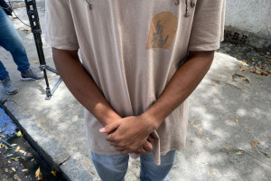 Jovem leva sete pontos ap&oacute;s ser atingido por cassetete durante show de Djonga no Carnaval de Olinda
