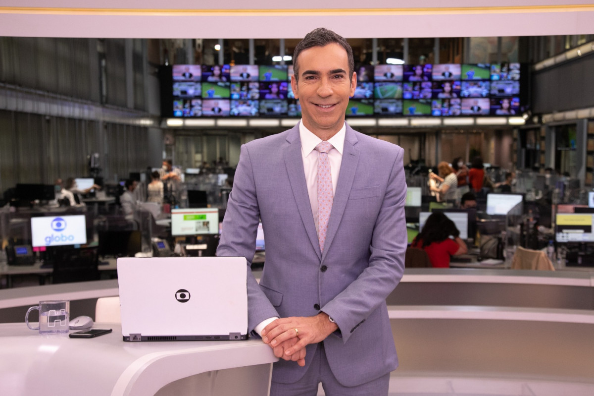 César Tralli, apresentador do Jornal Nacional/Globo/Marcos Rosa