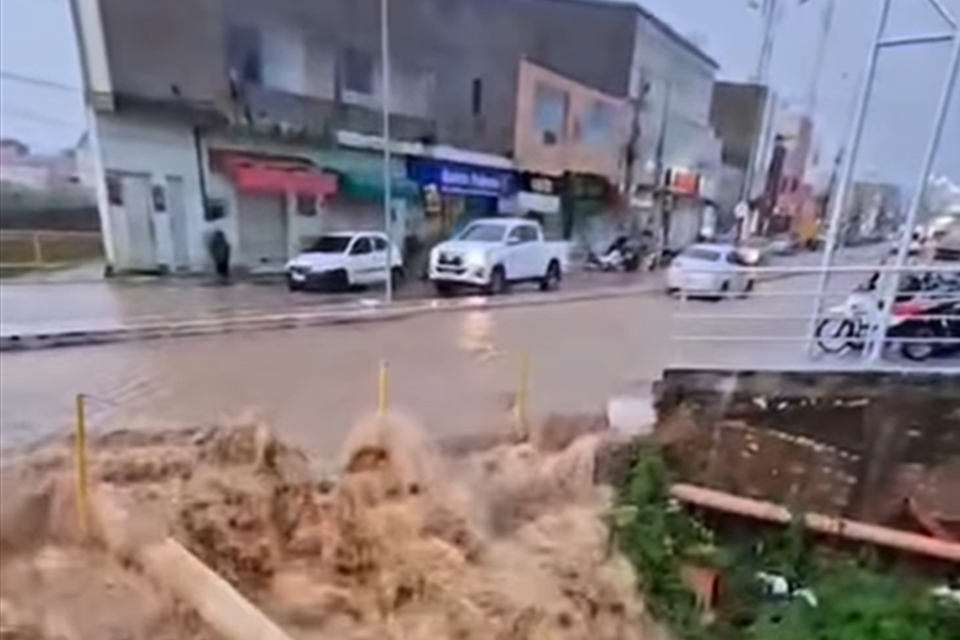 Inmet prevê chuva forte para o Sertão de Pernambuco/REPRODUÇÃO/VÍDEO