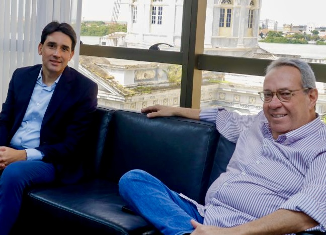 Álvaro Porto (PSDB) e Silvio Costa Filho (Republicanos)/Foto: Nando Chiappetta/Alepe