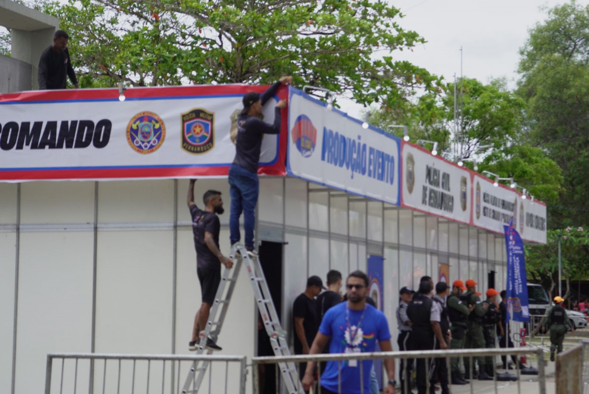 Estrutura da "Drilha São João Gomes" (Foto: Francisco Silva/DP Foto)