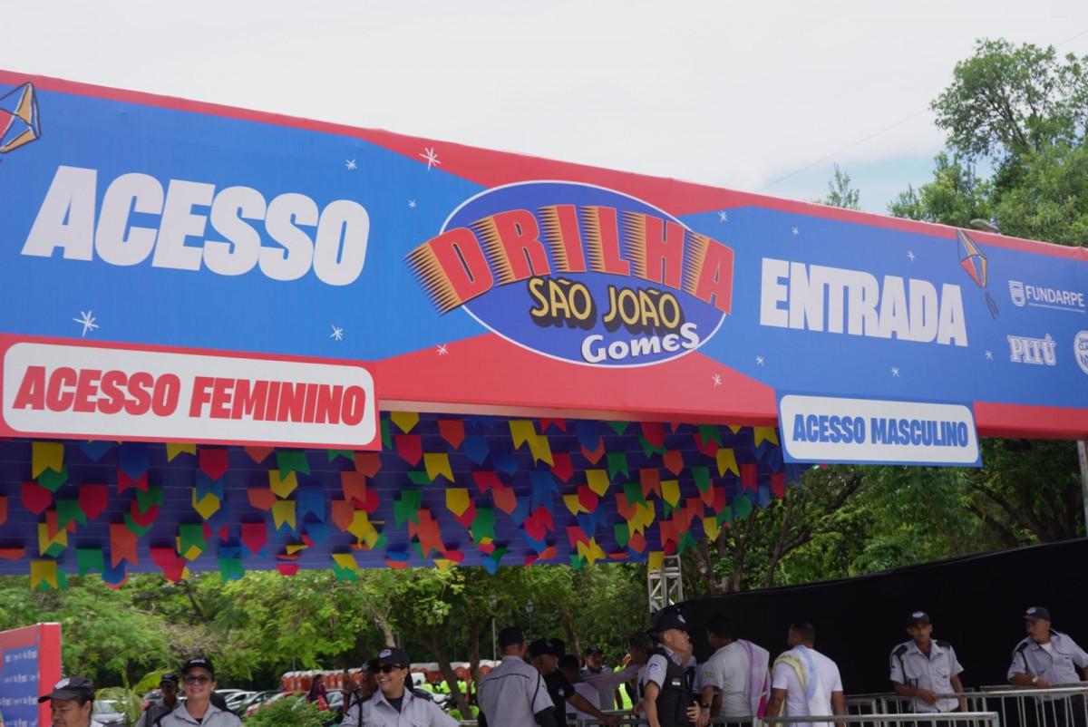 Estrutura da "Drilha São João Gomes" (Foto: Francisco Silva/DP Foto)