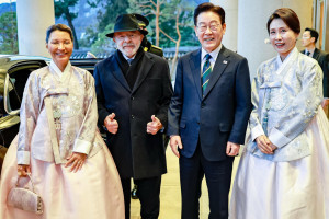 Banquete de Estado oferecido pelo Presidente da Rep&uacute;blica da Coreia, Lee Jae-myung, e pela senhora Kim Hea Kyung em homenagem ao Presidente da Rep&uacute;blica e &agrave; senhora Janja Lula da Silva