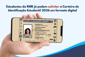 Carteira de Estudante de 2026 ter&aacute; prioridade no formato digital 