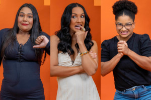 Entre as sisters Milena, Chaiany e Maxiane, uma ser&aacute; escolhida pelo p&uacute;blico para deixar o programa