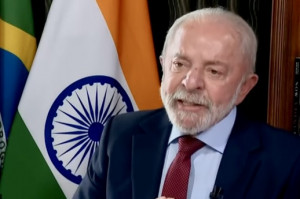 Presidente Luiz In&aacute;cio Lula da Silva (PT) em visita &agrave; &Iacute;ndia