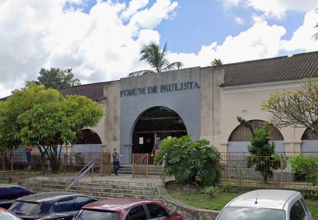 Fórum de Paulista, na Região Metropolitana do Recife (RMR)./Foto: Reprodução/Google Street View
