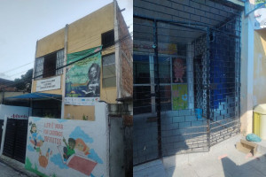 Com 20 anos de funcionamento, a biblioteca foi constru&iacute;da pelos pr&oacute;prios moradores da comunidade e luta para se manter com recursos de editais e apoiadores