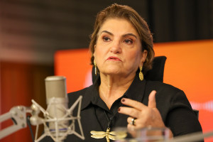 A ministra das mulheres M&aacute;rcia Lopes